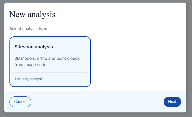 new analysis service module