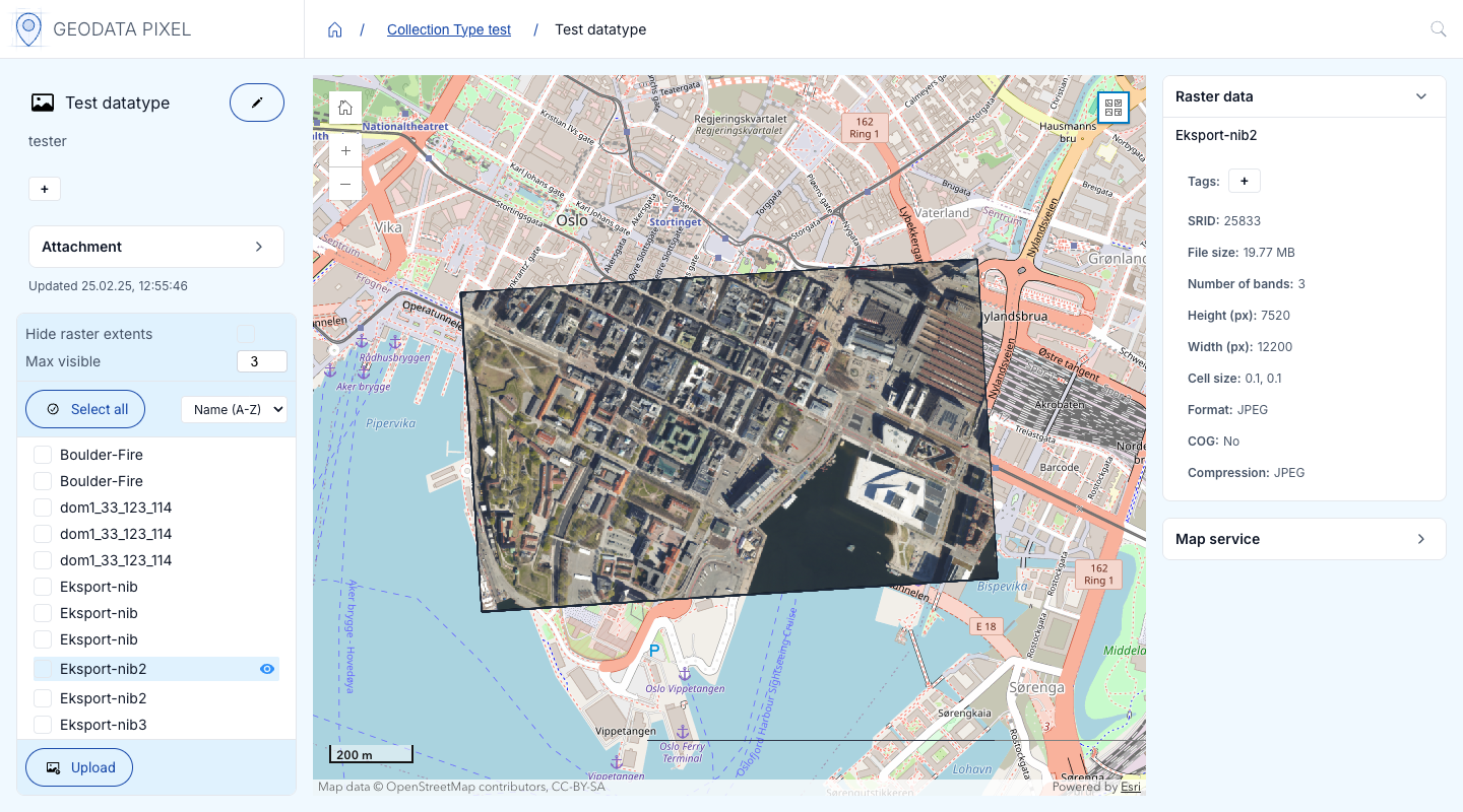 Raster viewer